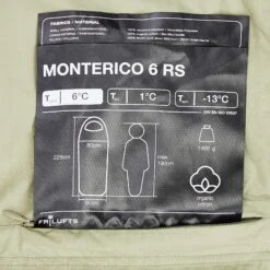 FRILUFTS MONTERICO 6 RS - Deckenschlafsack -Freien Camping Geschäft 5637998162 f monterico 6 rs frilufts 24