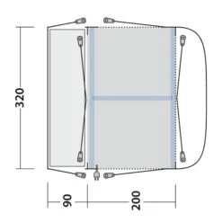 Outwell PARKVILLE 200SA - Busvorzelt -Freien Camping Geschäft 5638031663 n parkville 200sa outwell 24