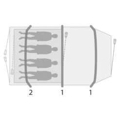 Outwell STARHILL 4A - Familienzelt 37 Outwell STARHILL 4A - Familienzelt -Freien Camping Geschäft 5638031667 q starhill 4a outwell 24