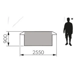 Dometic PICO FTC 1X1 TC - Kuppelzelt -Freien Camping Geschäft 5638037081 eomfixe pico ftc 1x1 tc dometic 24